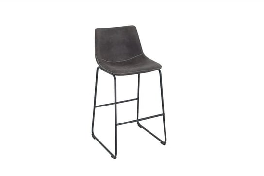 Krzesło barowe INTERIOR Django, szare, 97x49x53 cm Invicta Interior