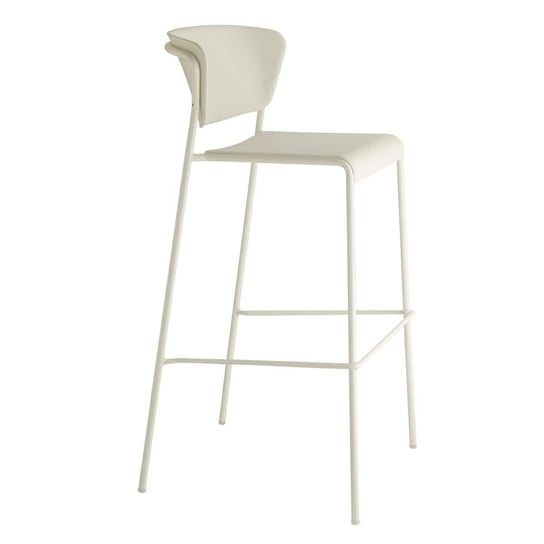 Krzesło barowe Lisa 75cm białe SCAB Design