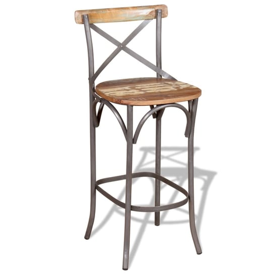 Krzesło barowe Stary Styl 45x45x110 Różnokolorowe Zakito Europe