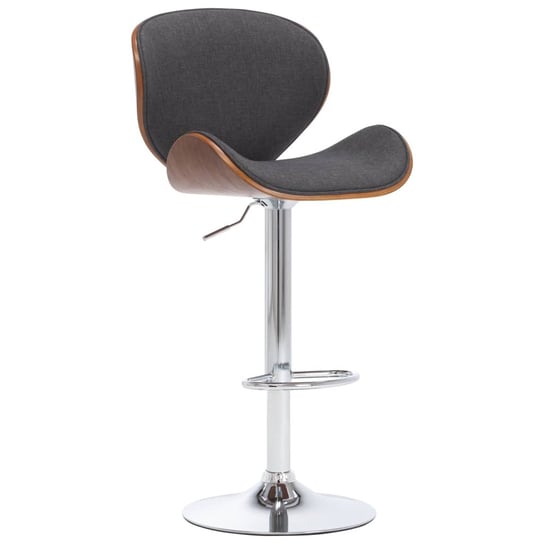 Krzesło barowe, szare, tkanina/drewno/metal, 50x51 / AAALOE Inna marka