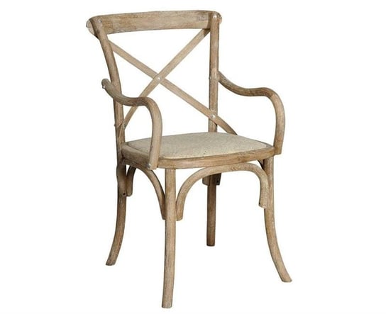 Krzesło BELLDECO Bel, brązowe, 51x59x91,5 cm Belldeco