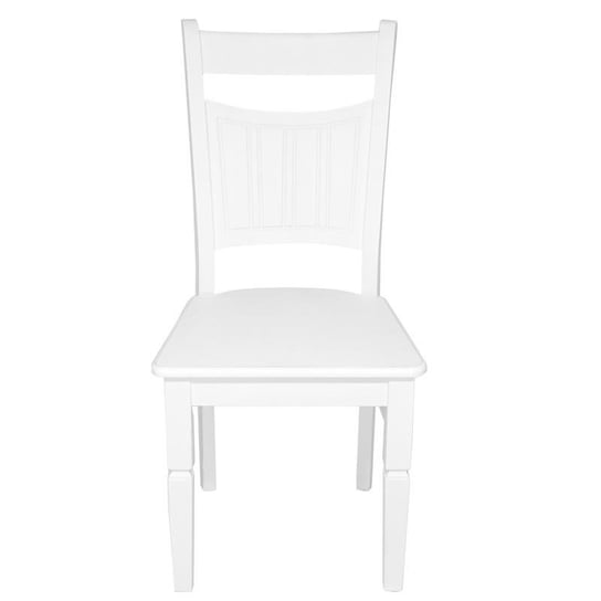 Krzesło, białe, 48x44,5x93,5 cm Pigmejka
