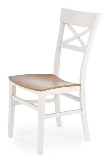 krzesło BIANCO WOOD siedzisko dąb miodowy Inna producent