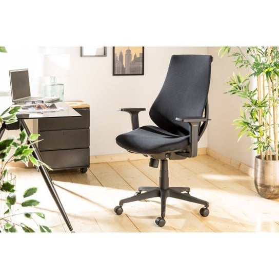 Krzesło biurowe alien 102-110cm czarne 41096 Invicta Interior