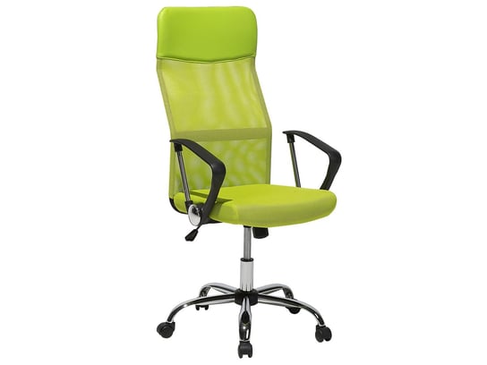 Krzesło biurowe BELIANI Design, zielono-czarne, 144x60x56 cm Beliani
