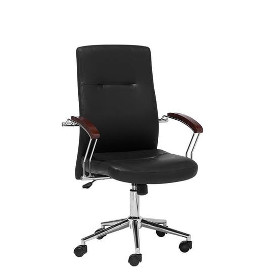 Krzesło biurowe BELIANI Elect, czarno-brązowy, 111x60x60 cm Beliani