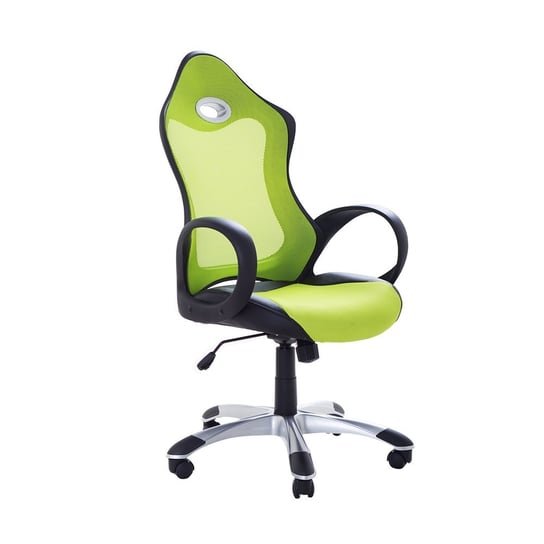 Krzesło biurowe BELIANI iChair, czarno-zielone, 119x67x67 cm Beliani