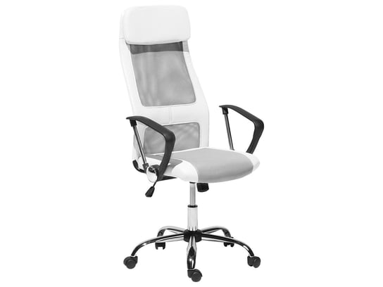 Krzesło biurowe BELIANI Pioner, biało-czarne, 118x63x63 cm Beliani