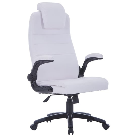 Krzesło biurowe, białe, 68x74x(118-128) cm, regulo / AAALOE Inna marka