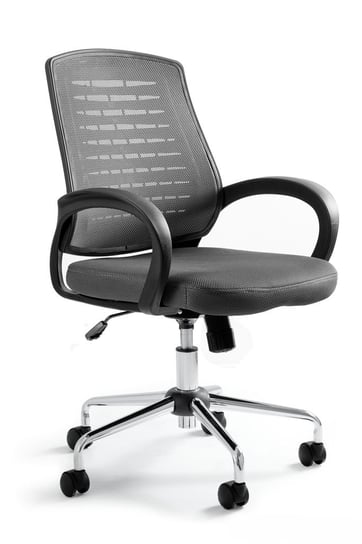 Krzesło biurowe, fotel, Award, szary Unique