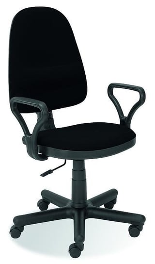 Krzesło biurowe HALMAR Bravo, czarno-szare, 108x59x56 cm Halmar