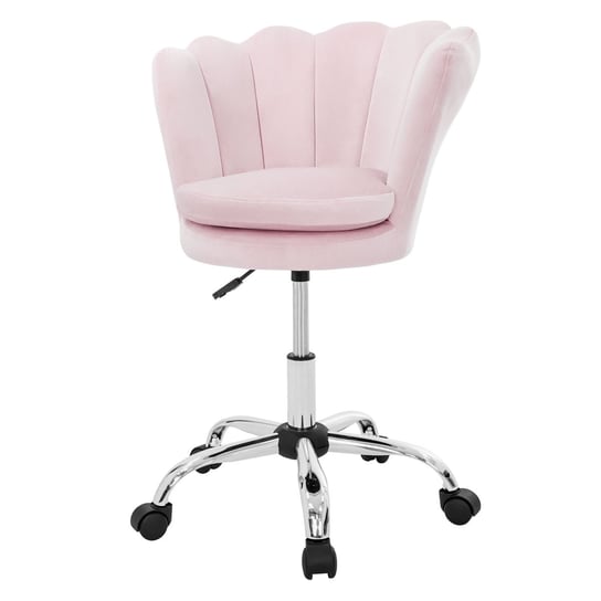 Krzesło biurowe krzesło obrotowe krzesło biurowe krzesło na kółkach z regulacją wysokości aksamit ML-DESIGN
