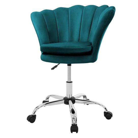 krzesło biurowe krzesło obrotowe z kółkami krzesło biurkowe z regulacją wysokości aksamit ML-DESIGN