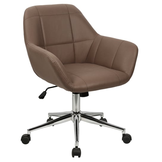 Krzesło Biurowe Lily Wykonane Z Krzesła Biurowego Ze Sztucznej Skóry. Krzesło Obrotowe Z Regulacją Wysokości SVITA