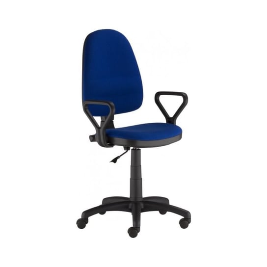 Krzesło biurowe obrotowe BRAVO  GTP niebieskie C6 Nowy Styl