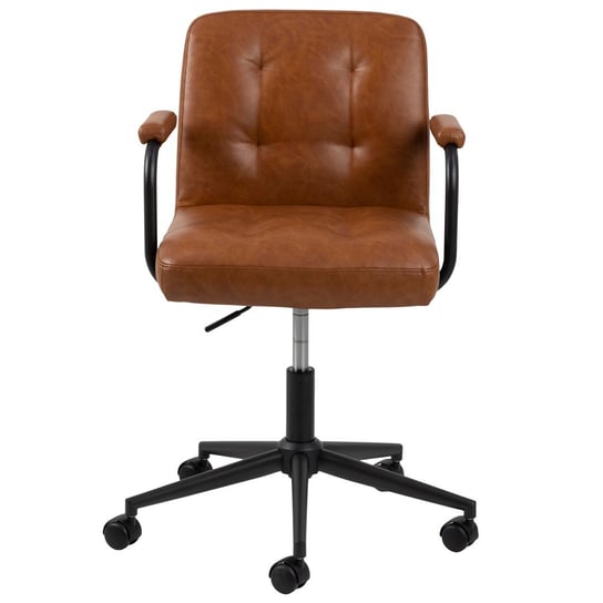 Krzesło Biurowe Obrotowe Cossye Brandy+Black 77X46X59 Actona