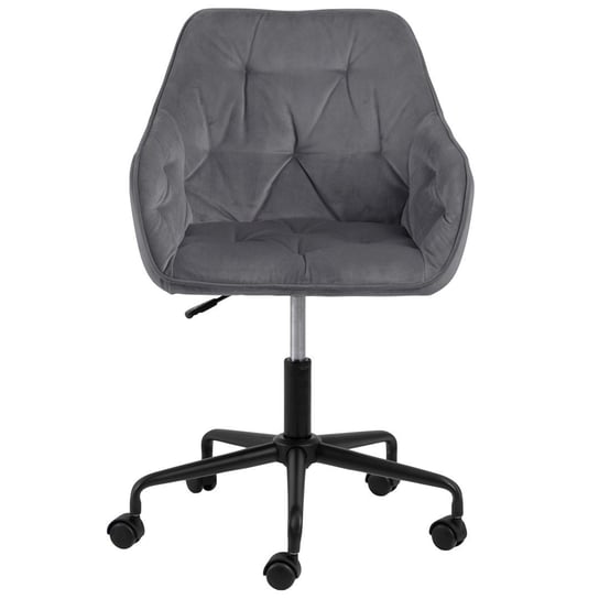 Krzesło Biurowe Obrotowe Silvana Dgrey+Black 88X59X58 Actona