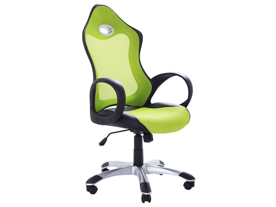 Krzesło biurowe regulowane zielone iCHAIR Beliani