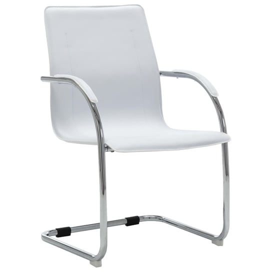 Krzesło biurowe VIDAXL, białe, 55x59x88 cm vidaXL
