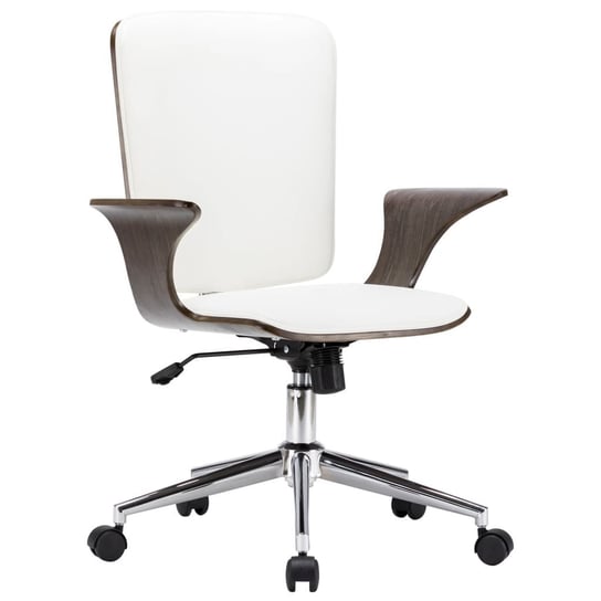 Krzesło biurowe VIDAXL, białe, 69x61x104 cm vidaXL