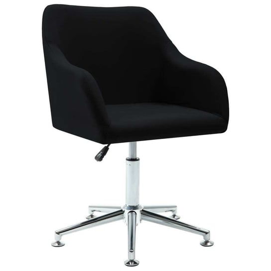 Krzesło biurowe VIDAXL, czarne, 55x53x92 cm vidaXL