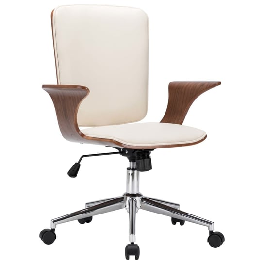 Krzesło biurowe VIDAXL, kremowe, 69x61x104 cm vidaXL