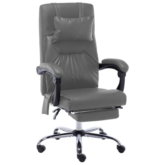 Krzesło biurowe z masażem i odchylanym oparciem, a / AAALOE Inna marka