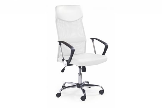 Krzesło biurowe z membraną białe ZALUS Konsimo