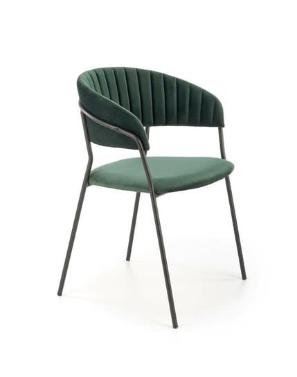 Krzesło Black Glam zielone Intesi