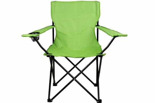 Krzesło campingowe, składane, zielone, 85x50x85 cm Divero