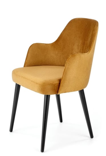 krzesło CANELLI 3  tkanina Monolith 48, drewno czarne Inna producent