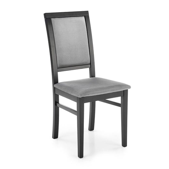 Krzesło Czarne Sylwek 1 Halmar Czarny-Monolith 85 Halmar