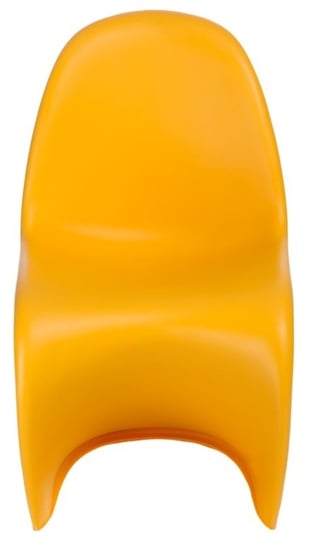 Krzesło D2 DESIGN Balance PP, żółte, 82x47x56 cm D2.DESIGN