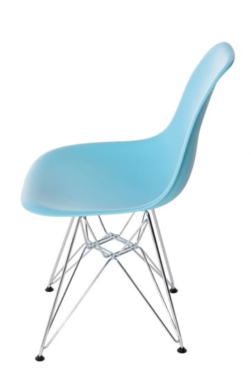 Krzesło D2 DESIGN P016 PP, jasnoniebieskie, 80x46x54 cm D2.DESIGN