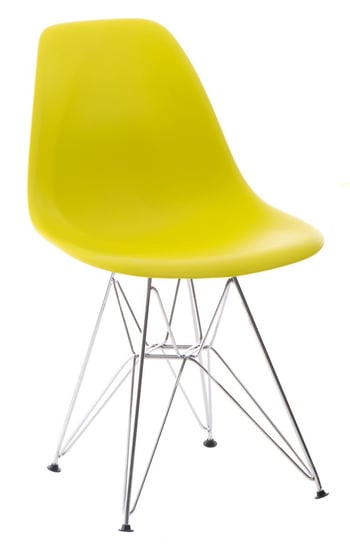 Krzesło D2 DESIGN P016 PP, oliwkowe, 80x46x54 cm D2.DESIGN