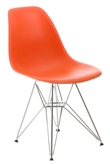 Krzesło D2 DESIGN P016 PP, pomarańczowe, 80x46x54 cm D2.DESIGN
