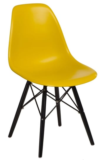 Krzesło D2 DESIGN P016W, oliwkowe, 80x45x54 cm D2.DESIGN