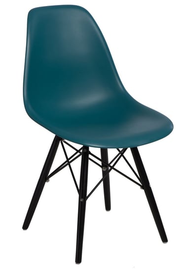 Krzesło D2 DESIGN P016W, zielone, 80x45x54 cm D2.DESIGN