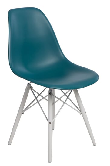 Krzesło D2 DESIGN P016W, zielone, 80x45x54 cm D2.DESIGN