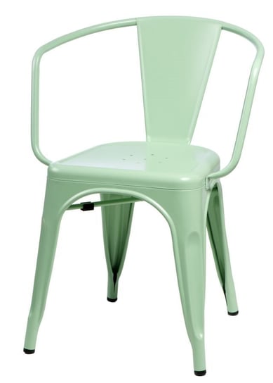 Krzesło D2 DESIGN Paris Arms, miętowe, 52x54x73 cm D2.DESIGN