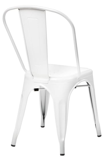 Krzesło D2 DESIGN Paris, białe, 45x45,5x84 cm D2.DESIGN