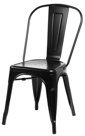 Krzesło D2 DESIGN Paris, czarne, 45x45,5x84 cm D2.DESIGN