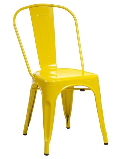Krzesło D2 DESIGN Paris, żółte, 35x36x86 cm D2.DESIGN