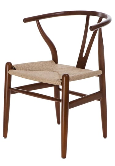 Krzesło D2 DESIGN Wicker, brązowe, 71x54x42 cm D2.DESIGN