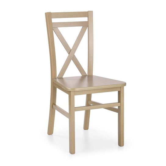 Krzesło Dąb Sonoma Drewniane Dariusz 2 Halmar Halmar