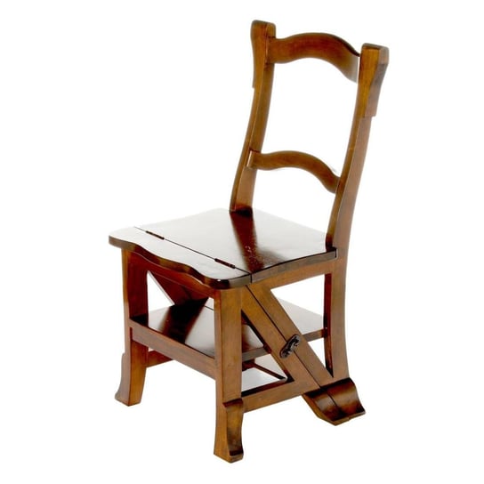 Krzesło DEKORIA, brązowe, 44x48x85 cm Dekoria