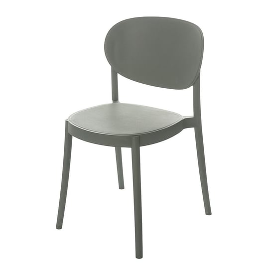 Krzesło DEKORIA Colin, szaro-zielone, 50x50x80 cm Dekoria
