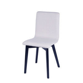 Krzesło DELTA Grim, czarno-szare, 42x86x38 cm Delta
