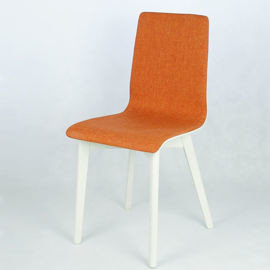 Krzesło Delta Luka, pomarańczowo-białe, 41x87x44 cm Delta