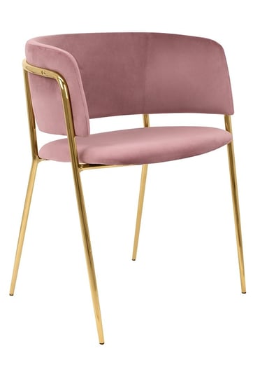 Krzesło Delta Różowe King Home